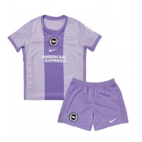 Maglia Calcio Brighton Seconda Divisa Bambino 2025-26 Manica Corta (+ pantaloncini)